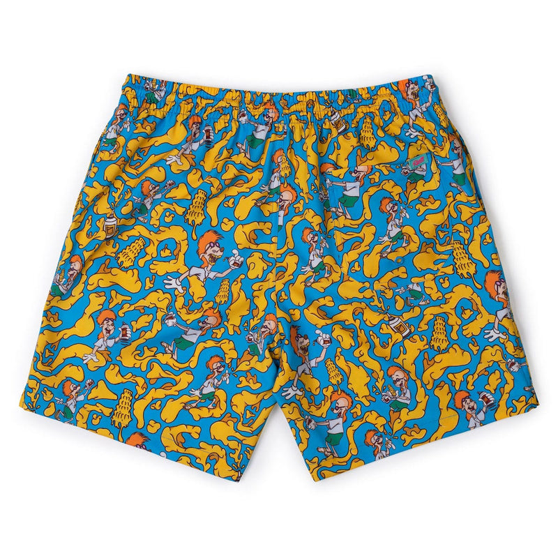 RSVLTS Chedda Whizzy! Hybrid Shorts in Blue — detail 5