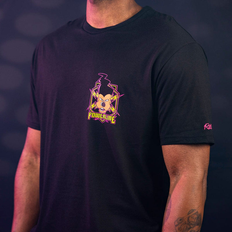 RSVLTS Powerline: Live on Tour! Crewneck Tee in Black — detail 2