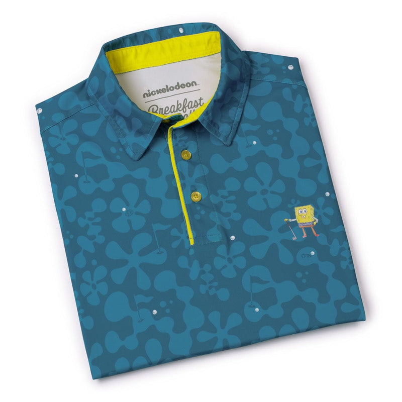 RSVLTS 18 Holes Later... All-Day Polo in Blue — detail 8