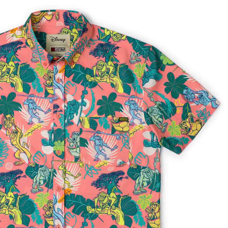 RSVLTS Peak Rafiki KUNUFLEX Short Sleeve Shirt in Multicolor — detail 2