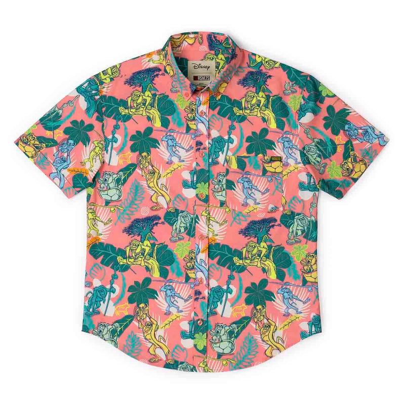 RSVLTS Peak Rafiki KUNUFLEX Short Sleeve Shirt in Multicolor — detail 4