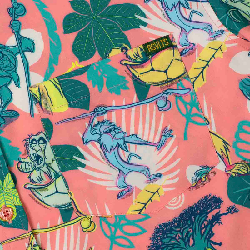 RSVLTS Peak Rafiki KUNUFLEX Short Sleeve Shirt in Multicolor — detail 5