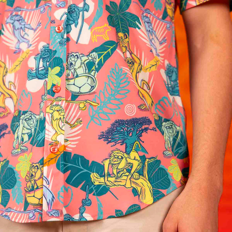RSVLTS Peak Rafiki KUNUFLEX Short Sleeve Shirt in Multicolor — detail 6