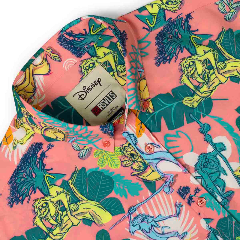 RSVLTS Peak Rafiki KUNUFLEX Short Sleeve Shirt in Multicolor — detail 7
