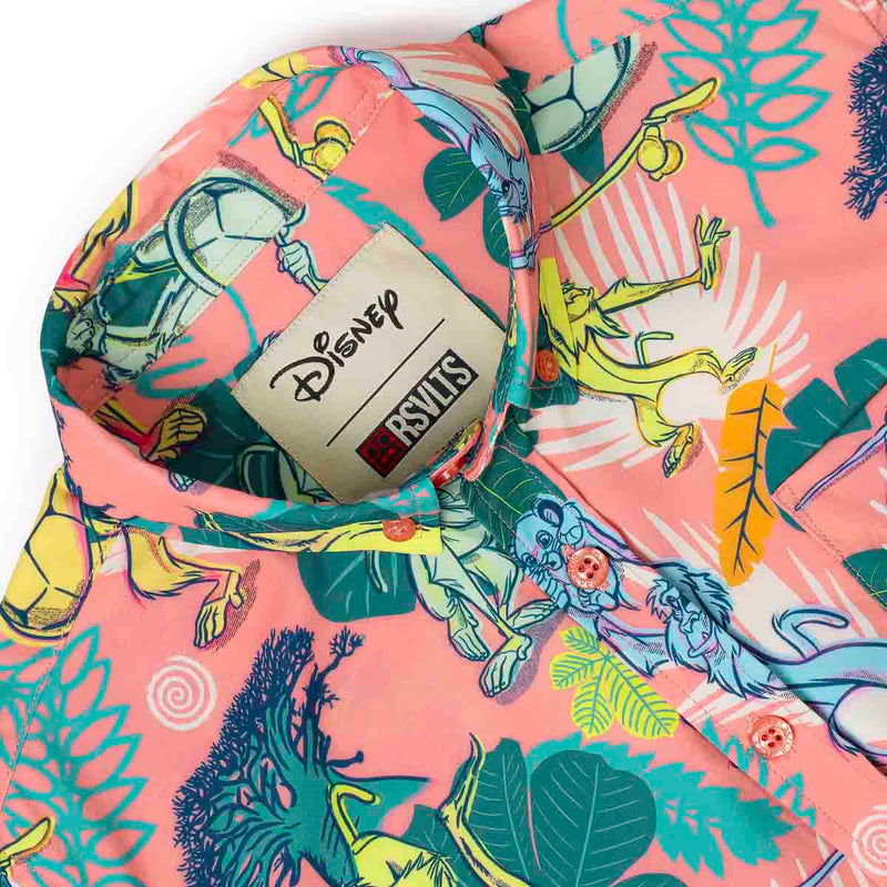 RSVLTS Peak Rafiki Youth KUNUFLEX Short Sleeve Shirt in Multicolor — detail 2