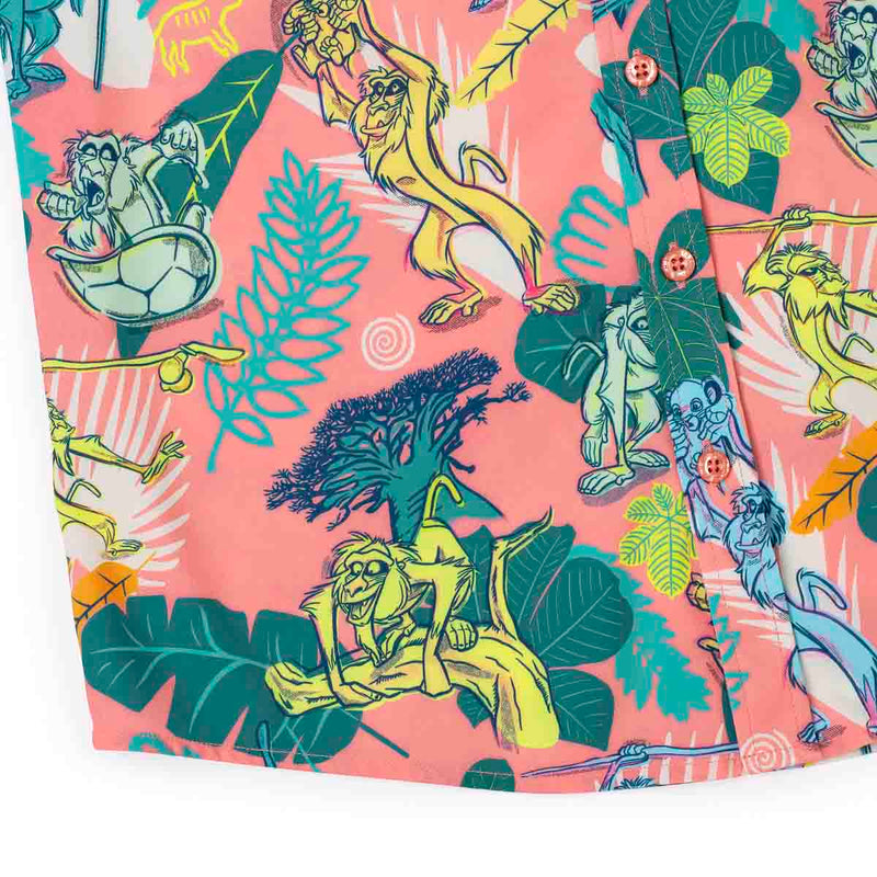 RSVLTS Peak Rafiki Youth KUNUFLEX Short Sleeve Shirt in Multicolor — detail 3