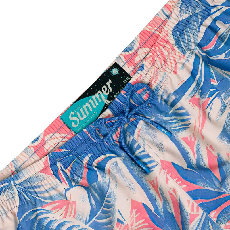 RSVLTS Tropical Shade Hybrid Shorts in Blue — detail 5