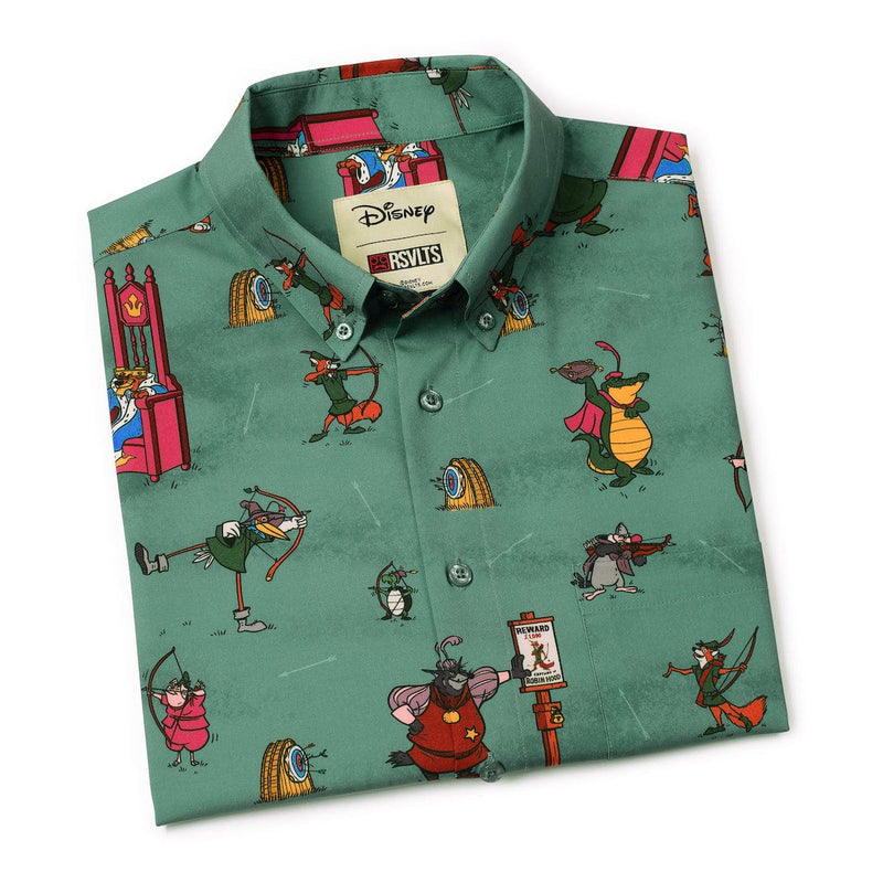 RSVLTS Archrivals KUNUFLEX Short Sleeve Shirt in Green — detail 5