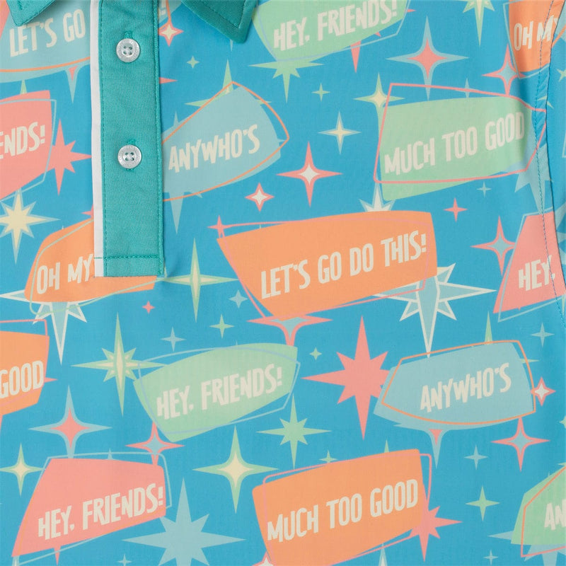 RSVLTS Phrasing Mr. Morrow All-Day Polo in Green — detail 2