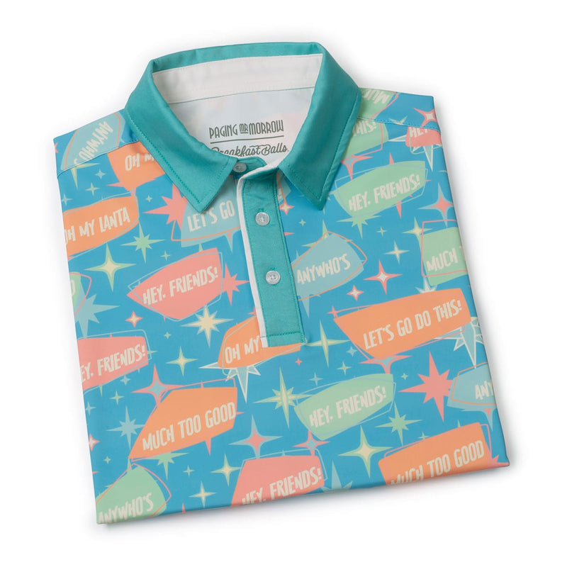 RSVLTS Phrasing Mr. Morrow All-Day Polo in Green — detail 5