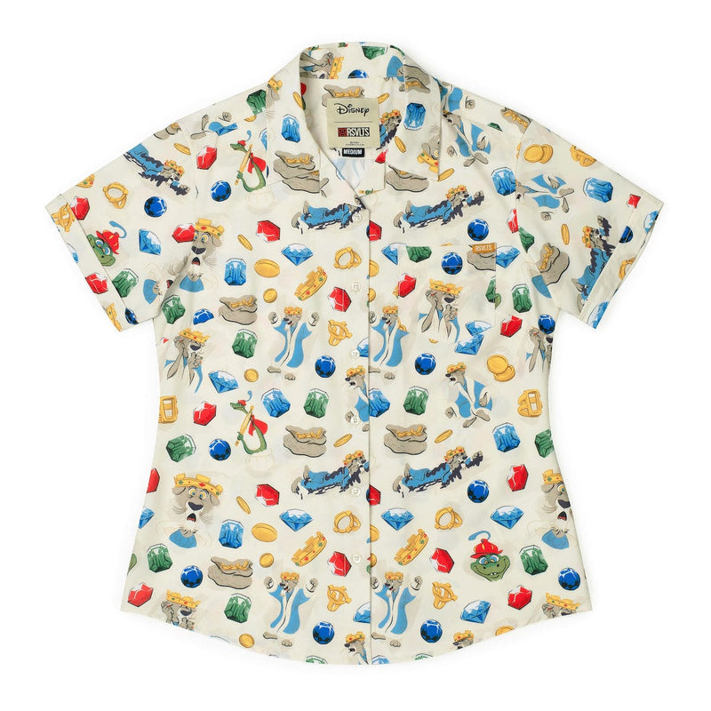 RSVLTS John the Worst Women's KUNUFLEX Short Sleeve Shirt in Multicolor — detail 2