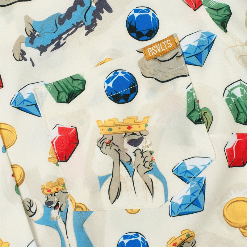 RSVLTS John the Worst Women's KUNUFLEX Short Sleeve Shirt in Multicolor — detail 4