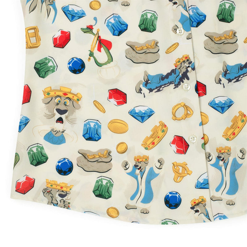 RSVLTS John the Worst Women's KUNUFLEX Short Sleeve Shirt in Multicolor — detail 7