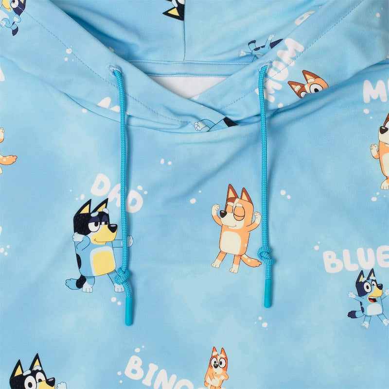 RSVLTS Meet the Heelers Performance Hoodie in Blue — detail 3