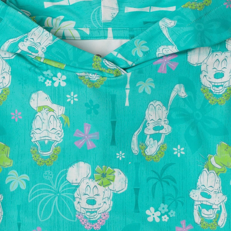 RSVLTS Island Smilin' Preschool Performance Hoodie in Green — detail 2