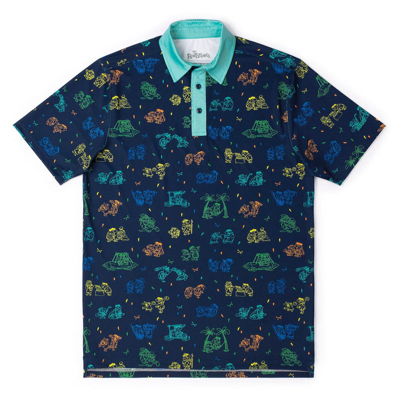 RSVLTS Bedrock Buds All-Day Polo — front view