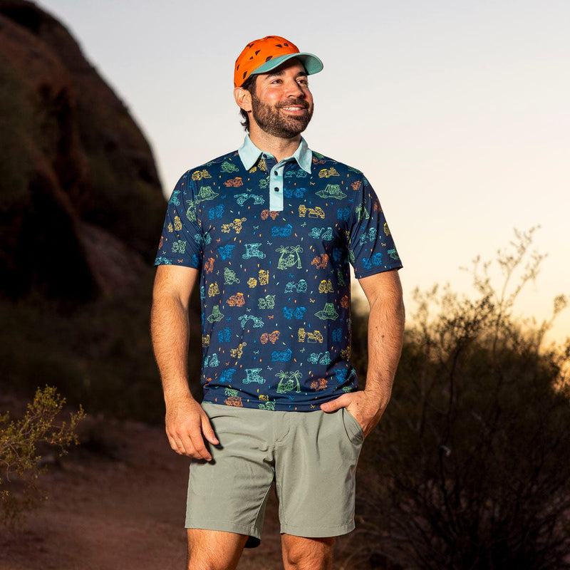 RSVLTS Bedrock Buds All-Day Polo — detail 2