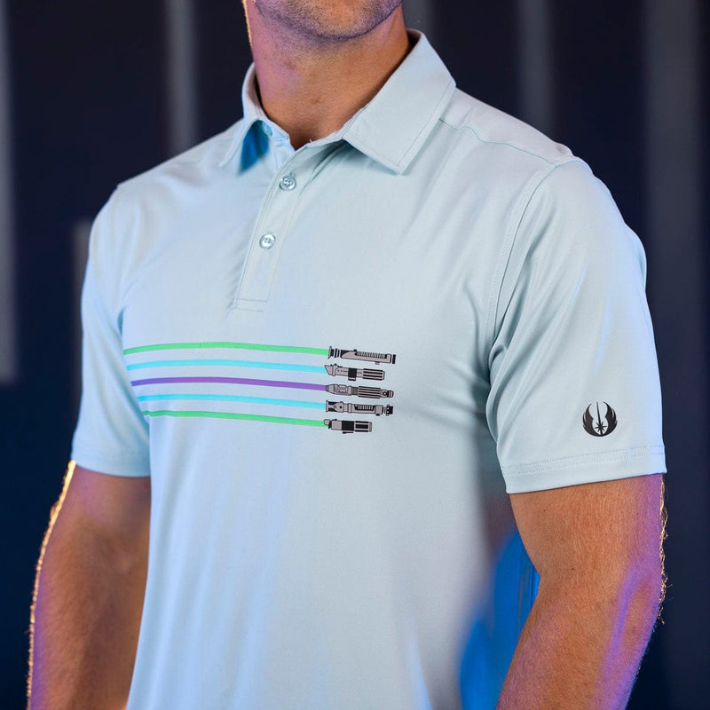 RSVLTS Jedi Stripes All-Day Polo in Blue — detail 2