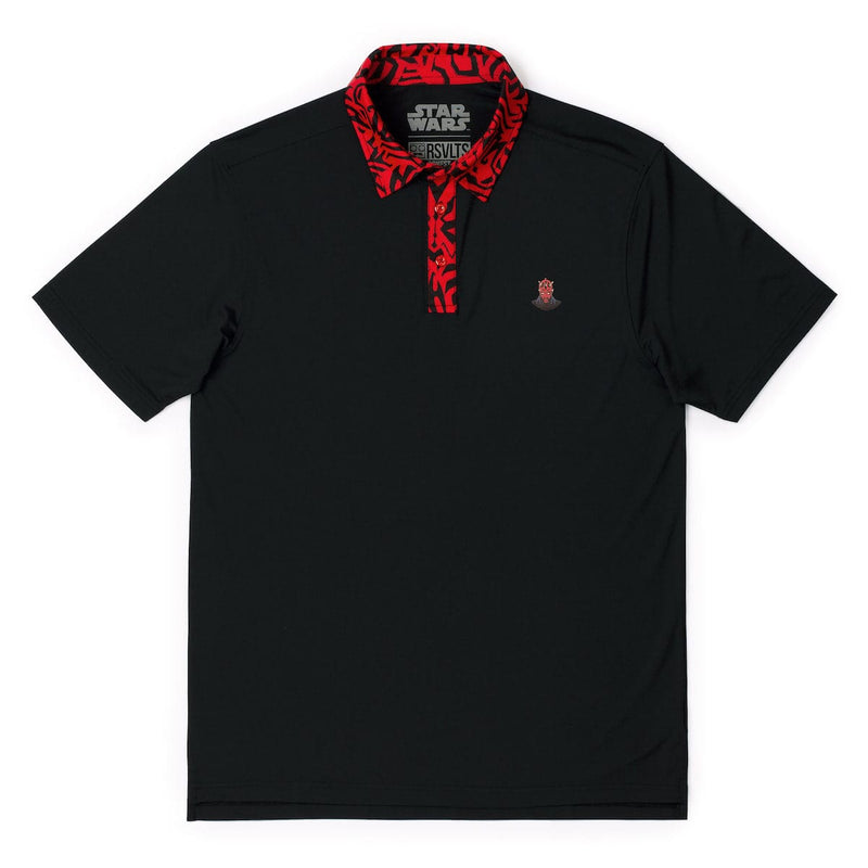 RSVLTS Maul Markings All-Day Polo in Black — detail 2