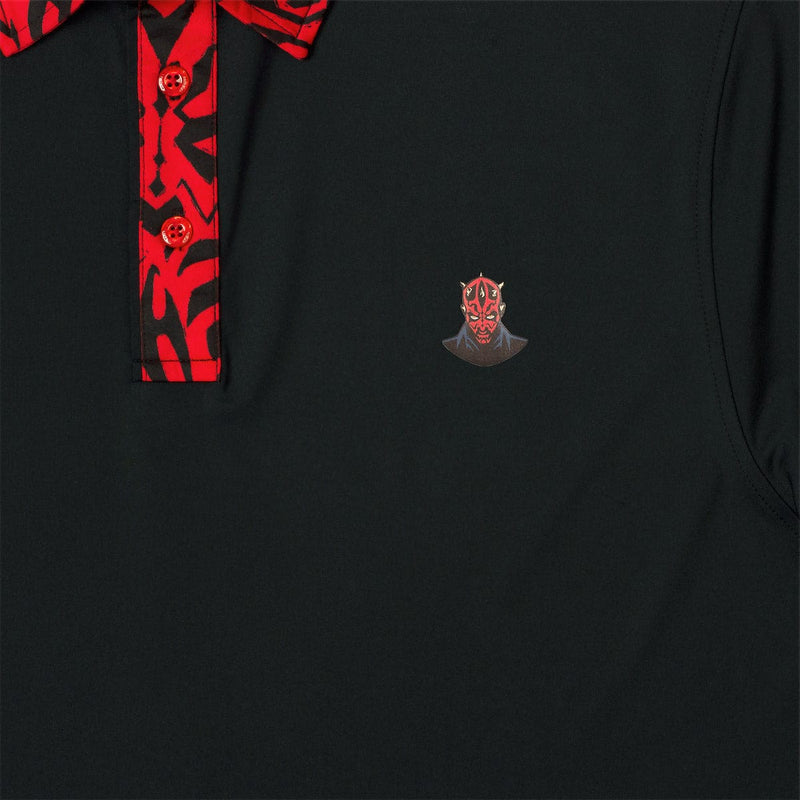 RSVLTS Maul Markings All-Day Polo in Black — detail 4