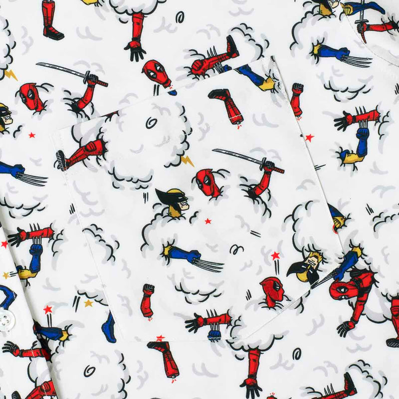 RSVLTS This Is So Us KUNUFLEX Short Sleeve Shirt in Multicolor — detail 5