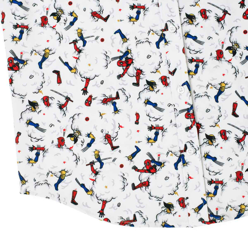 RSVLTS This Is So Us KUNUFLEX Short Sleeve Shirt in Multicolor — detail 7