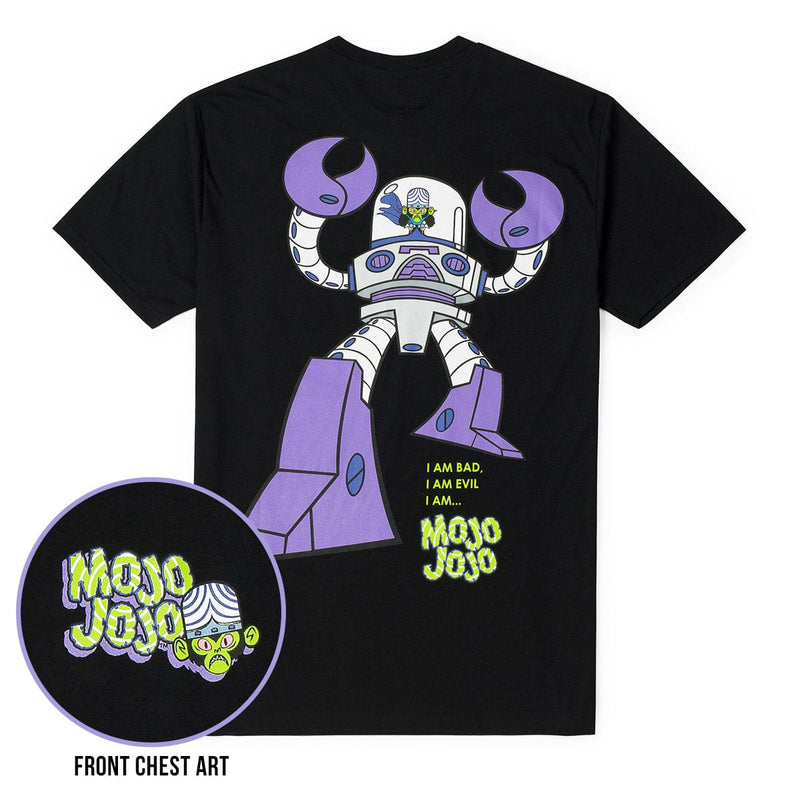 RSVLTS Mojo Jojo Crewneck Tee in Black — front view
