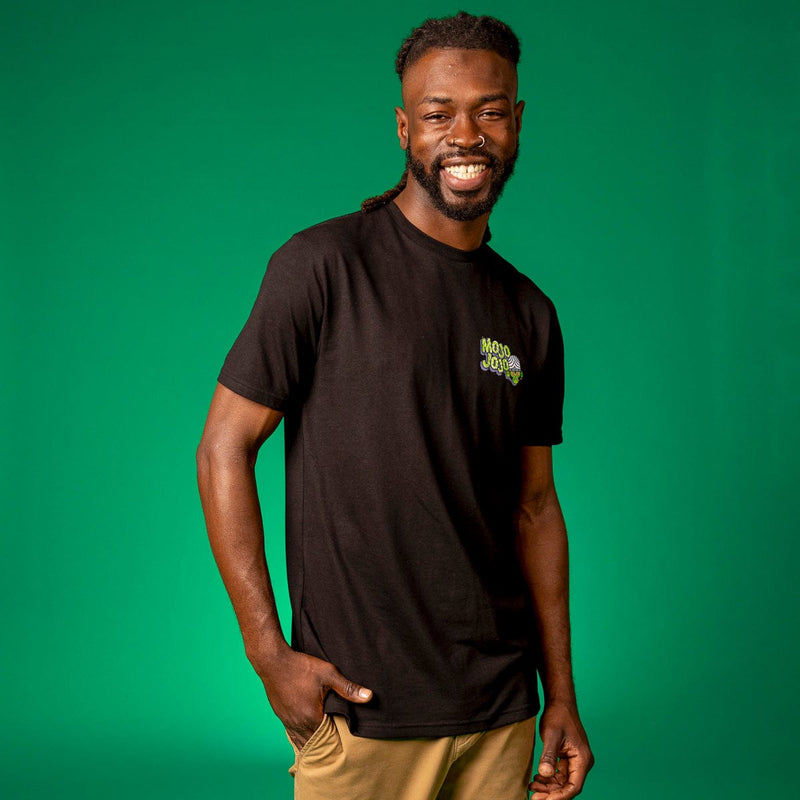 RSVLTS Mojo Jojo Crewneck Tee in Black — detail 3