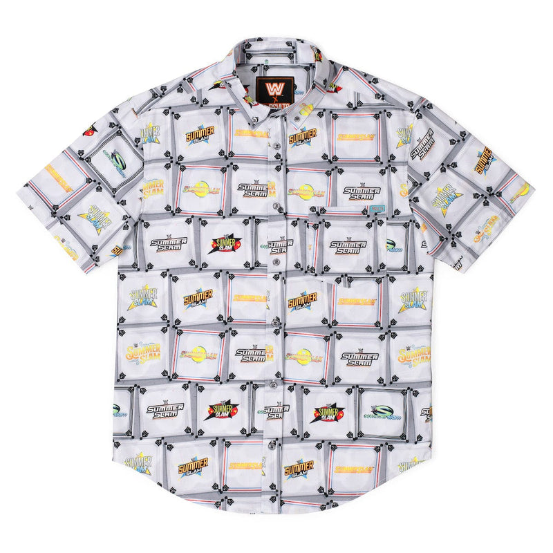 RSVLTS Ring in SummerSlam KUNUFLEX Short Sleeve Shirt in Gray — detail 2