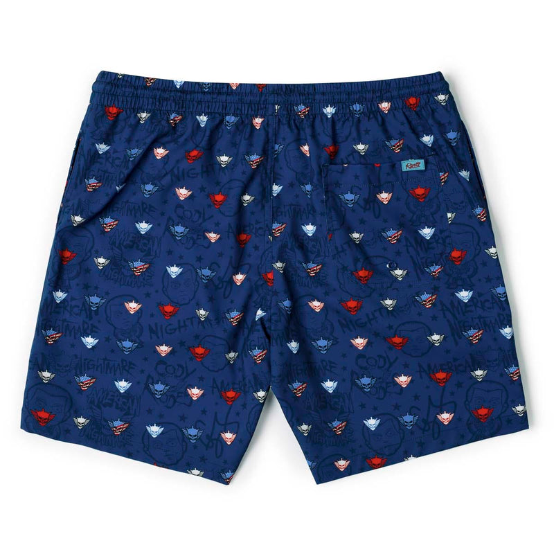 RSVLTS Rhode Rage Hybrid Shorts in Blue — detail 4