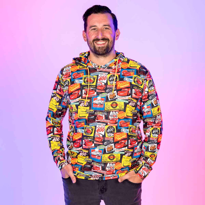 RSVLTS Sponsors of Speed Performance Hoodie in Multicolor — detail 2