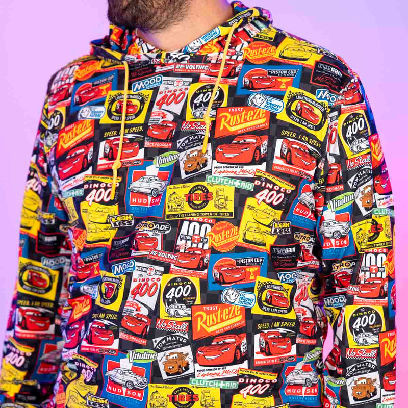 RSVLTS Sponsors of Speed Performance Hoodie in Multicolor — detail 4