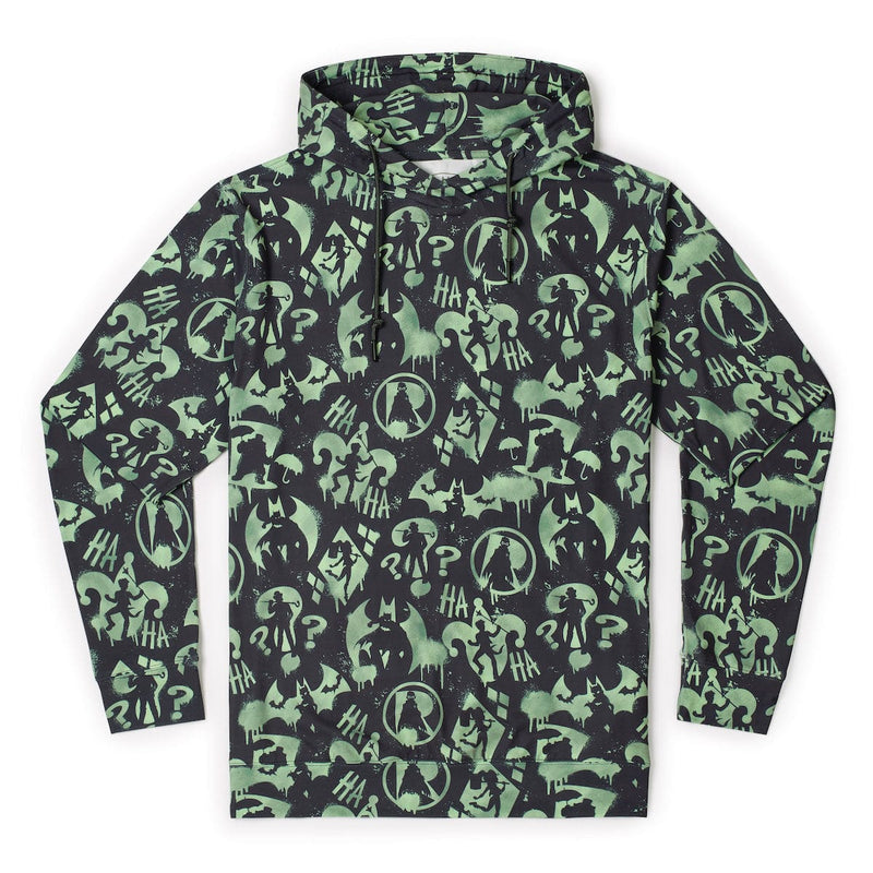 RSVLTS Gotham Graffiti Performance Hoodie in Black — detail 2