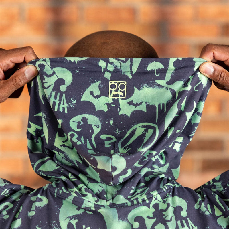 RSVLTS Gotham Graffiti Performance Hoodie in Black — detail 5