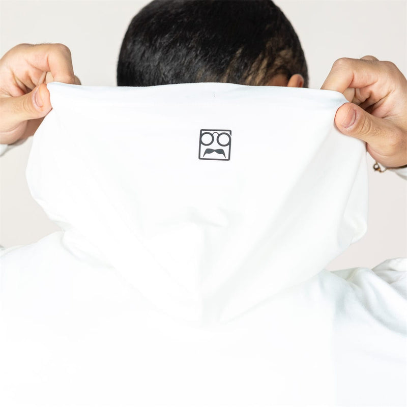 RSVLTS Legends Never Die Performance Hoodie in White — detail 6