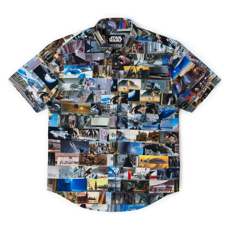RSVLTS The Art of Wars KUNUFLEX Short Sleeve Shirt in Multicolor — detail 5