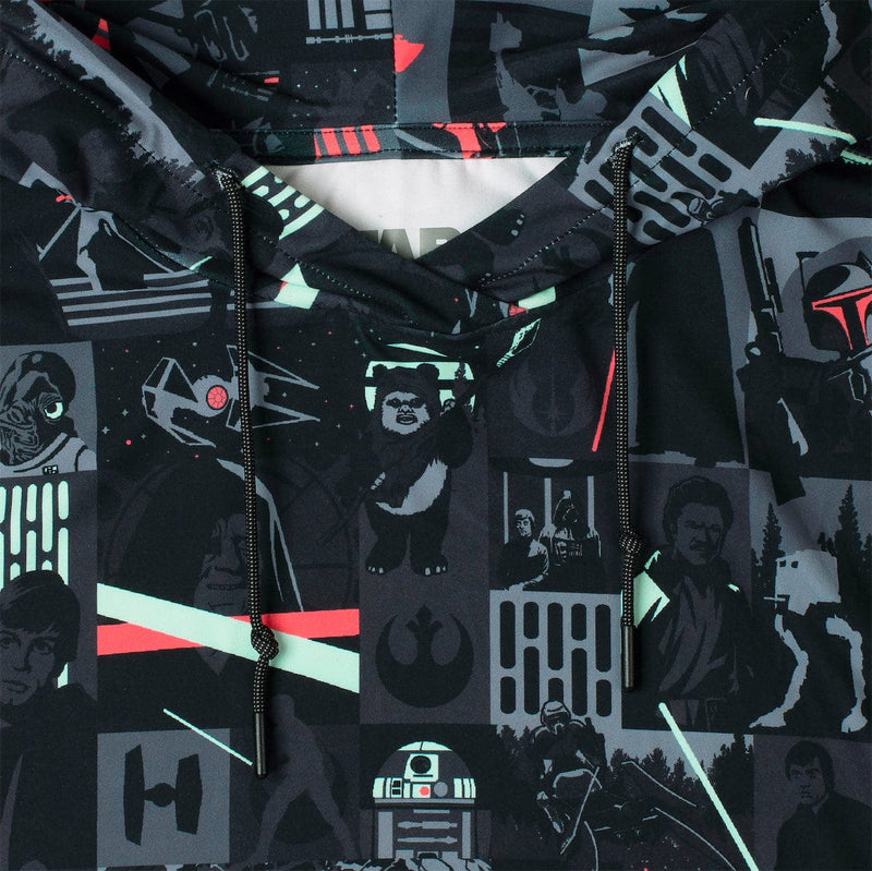RSVLTS Trilogy’s End Performance Hoodie in Black — detail 3