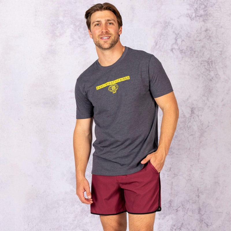 RSVLTS Brick V2 Lined Training Shorts in Brown — detail 2