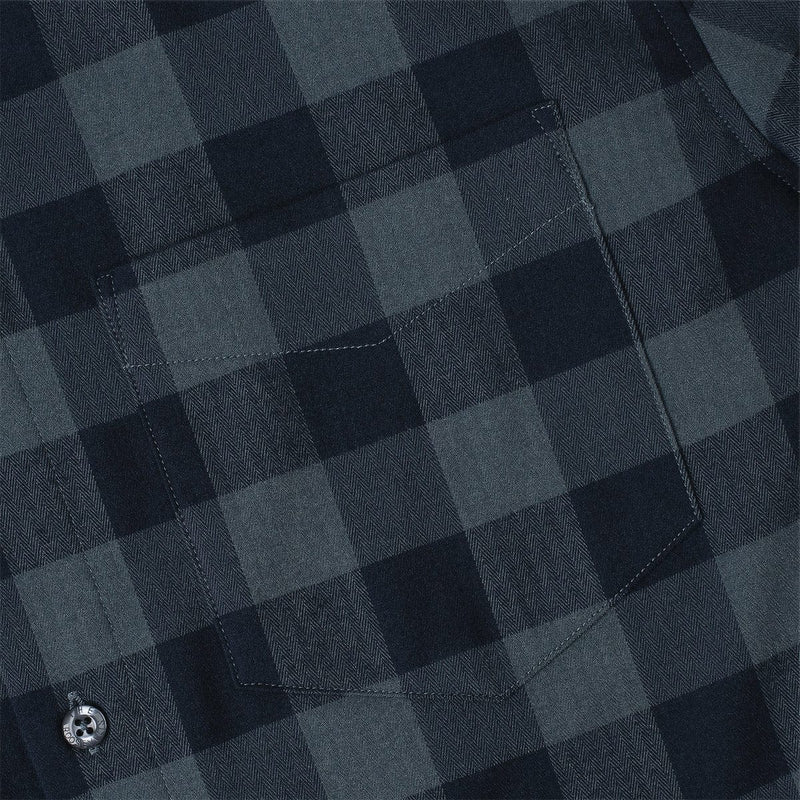RSVLTS Flangela Flansbury BorlandFlex Long Sleeve Flannel (2024 Fit) in Black — detail 5