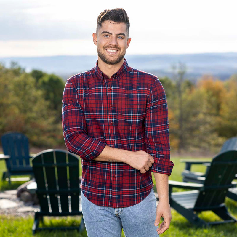RSVLTS Flanthony Hopkins BorlandFlex Long Sleeve Flannel (2024 Fit) — detail 2