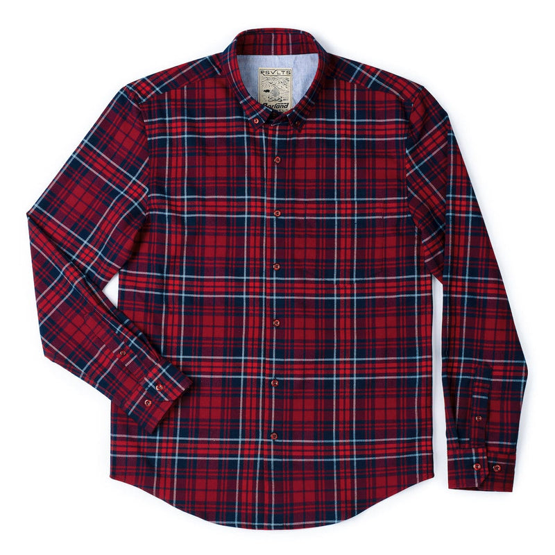 RSVLTS Flanthony Hopkins BorlandFlex Long Sleeve Flannel (2024 Fit) — detail 3