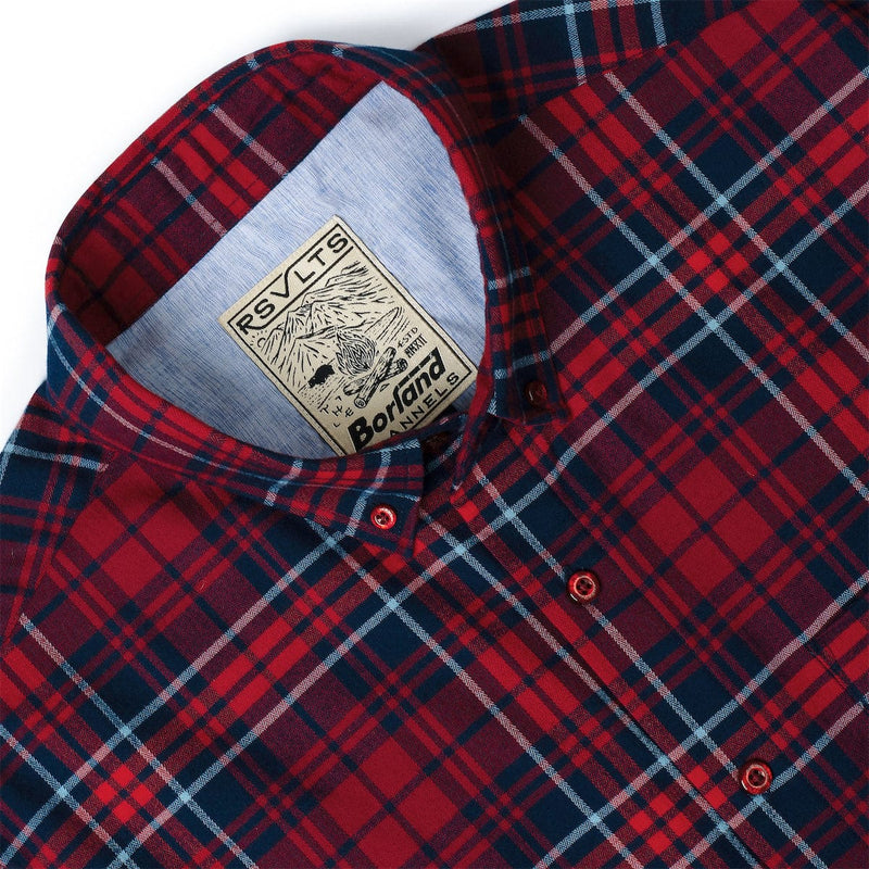 RSVLTS Flanthony Hopkins BorlandFlex Long Sleeve Flannel (2024 Fit) — detail 5