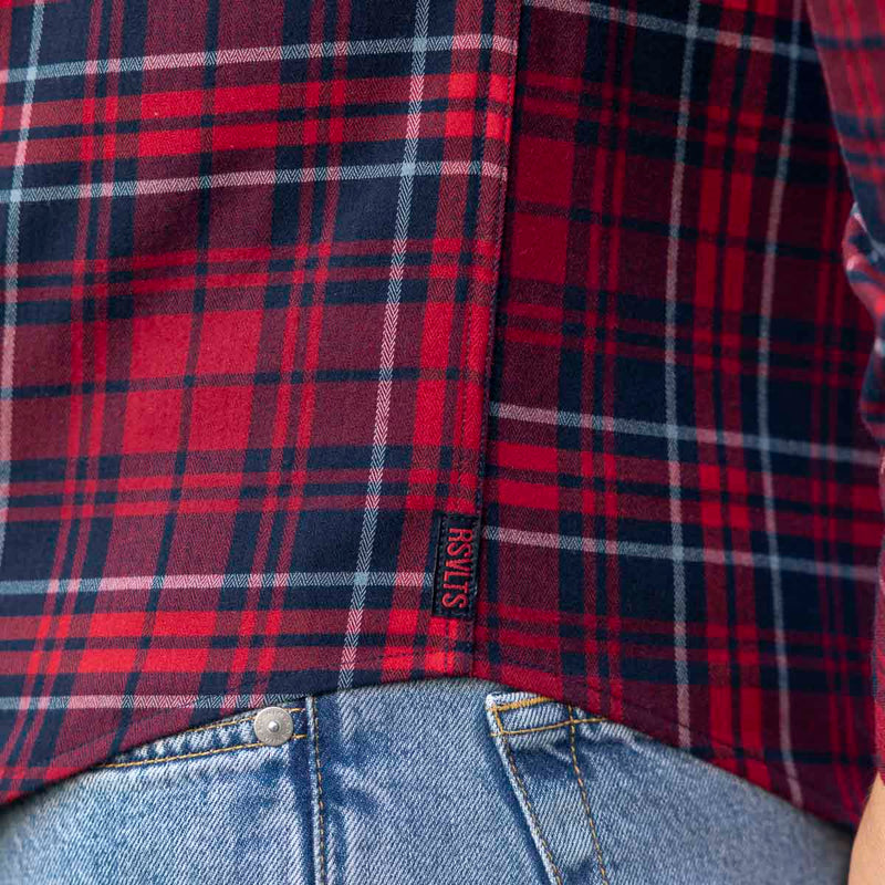 RSVLTS Flanthony Hopkins BorlandFlex Long Sleeve Flannel (2024 Fit) — detail 6