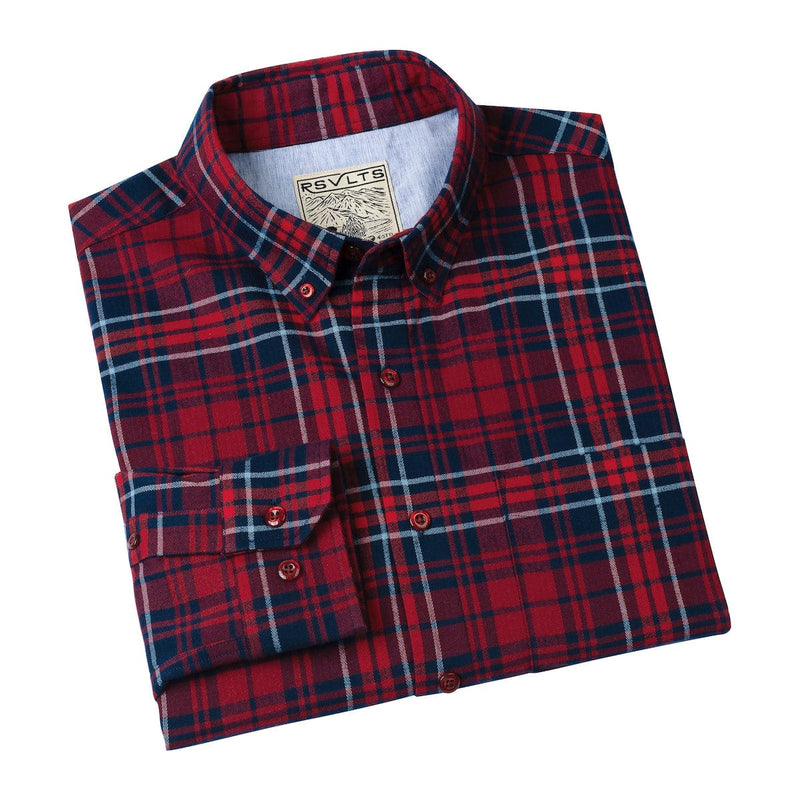 RSVLTS Flanthony Hopkins BorlandFlex Long Sleeve Flannel (2024 Fit) — detail 9