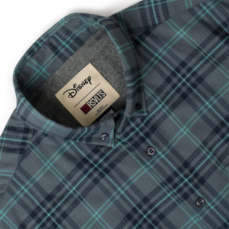 RSVLTS Lord of the Dead BorlandFlex Long Sleeve Flannel (2024 Fit) in Green — detail 4