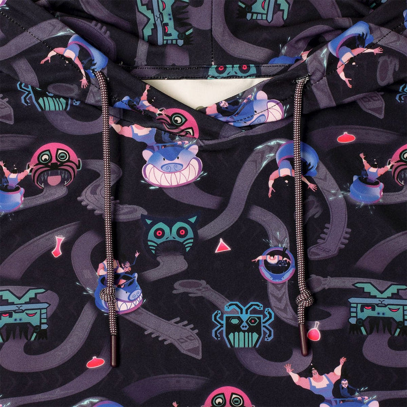 RSVLTS Pull The Lever Performance Hoodie in Black — detail 3