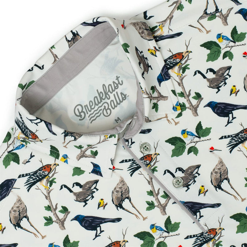 RSVLTS Birdies All-Day Polo in Gray — detail 3