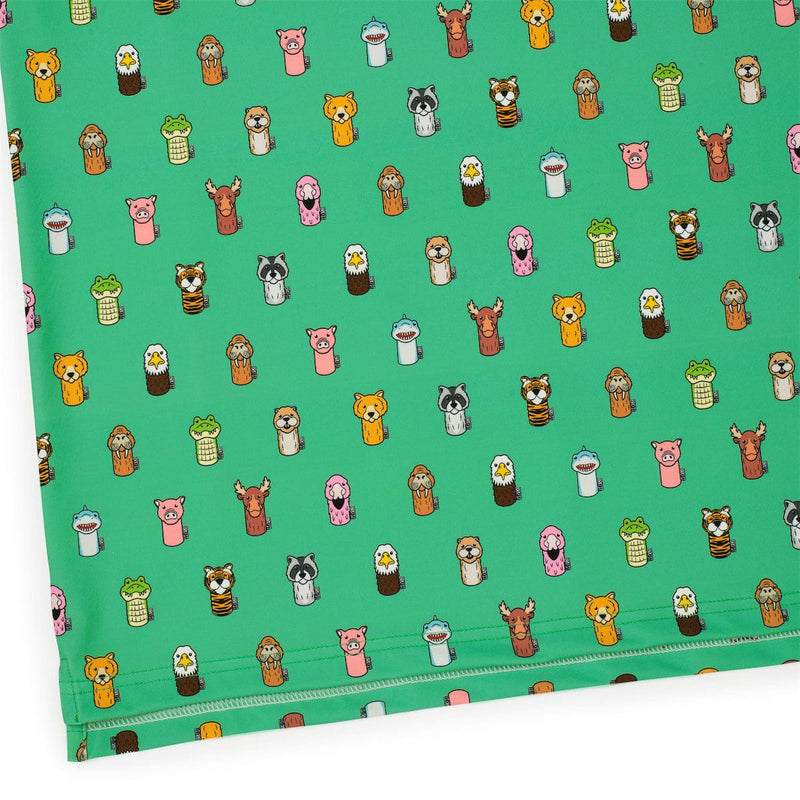 RSVLTS Got You Covered All-Day Polo in Green — detail 4