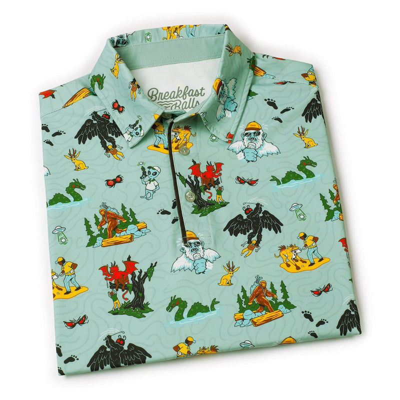 RSVLTS Course Cryptids All-Day Polo in Green — detail 8