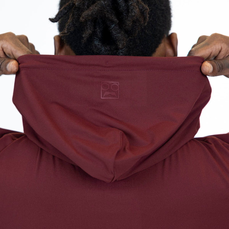 RSVLTS Crimson Cooler Performance Hoodie in Red — detail 2
